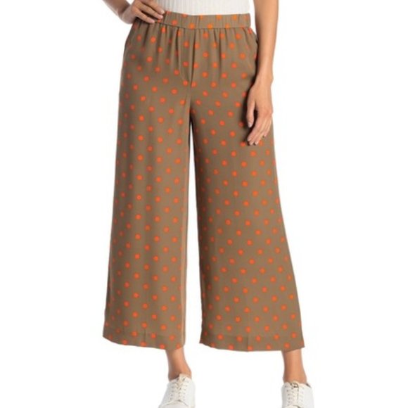 Theory Pants - Theory Polka Dot Pants - wide leg - new with tags!